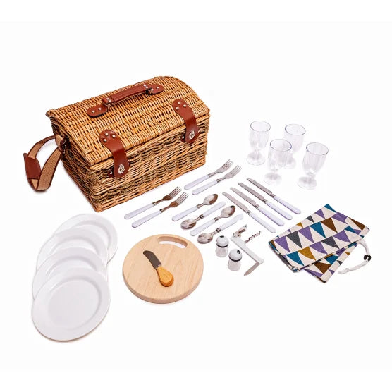 Yuppie Gift Baskets Forest Picnic Basket (4 Persons)