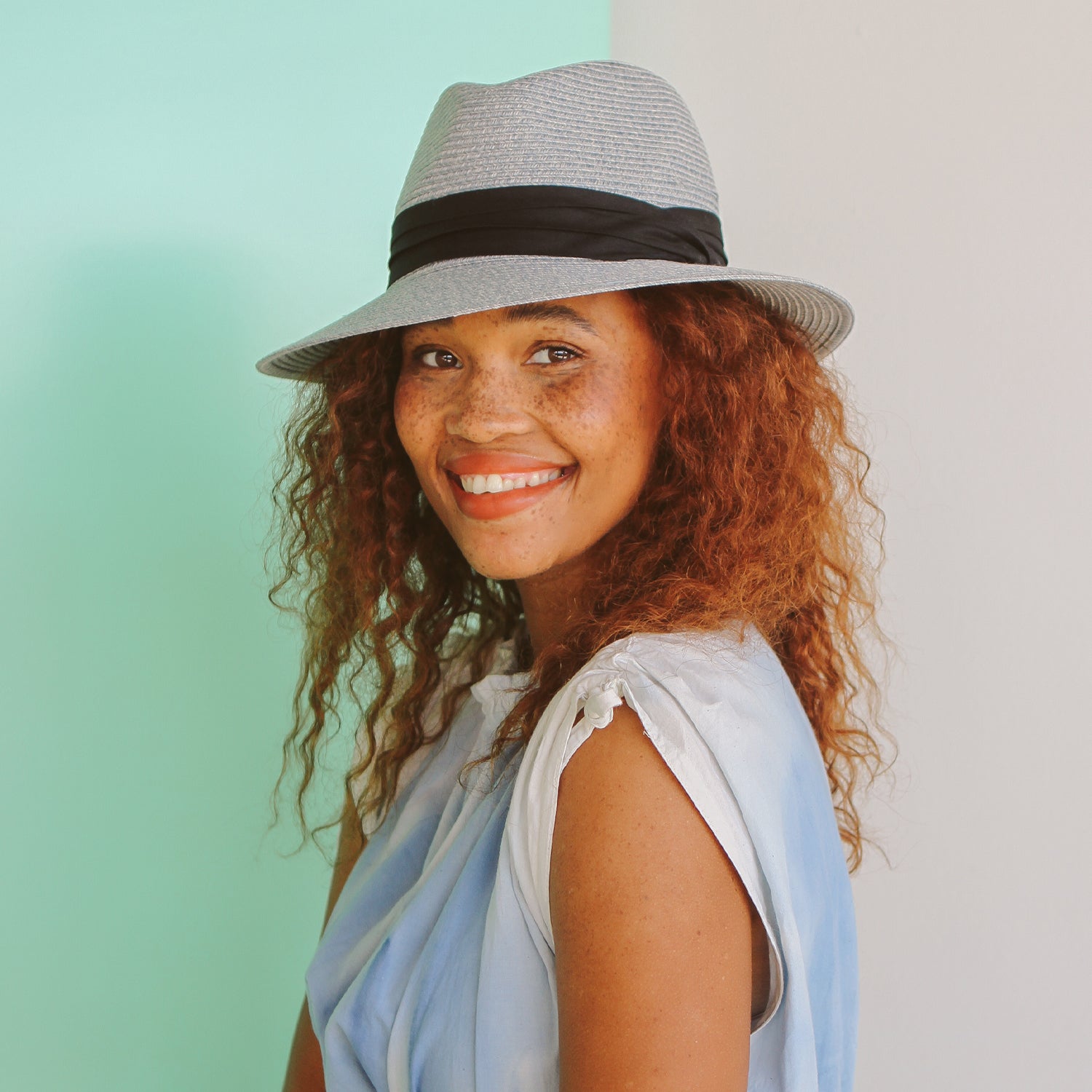 360Five Perry Fedora Sun Hat - KaryKase