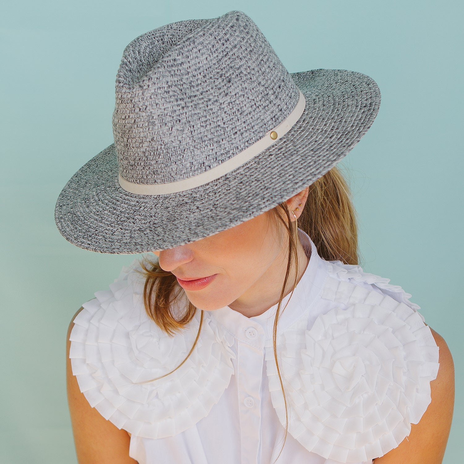 360Five Shauna Fedora Sun Hat - KaryKase