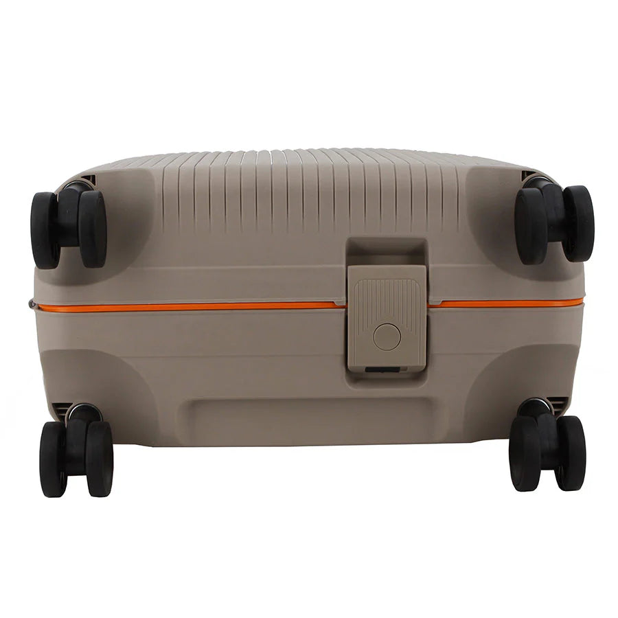 Pierre Cardin Cannes 55cm Cabin Clip Case Spinner | Beige