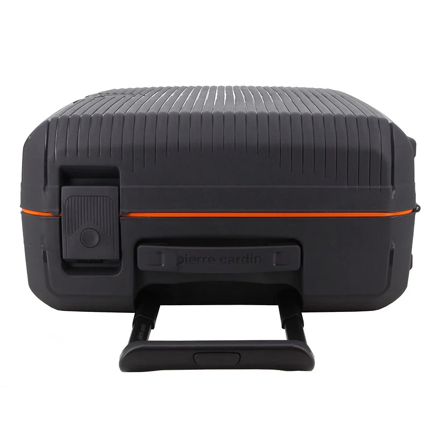 Pierre Cardin Cannes 77cm Large Clip Case Spinner | Charcoal