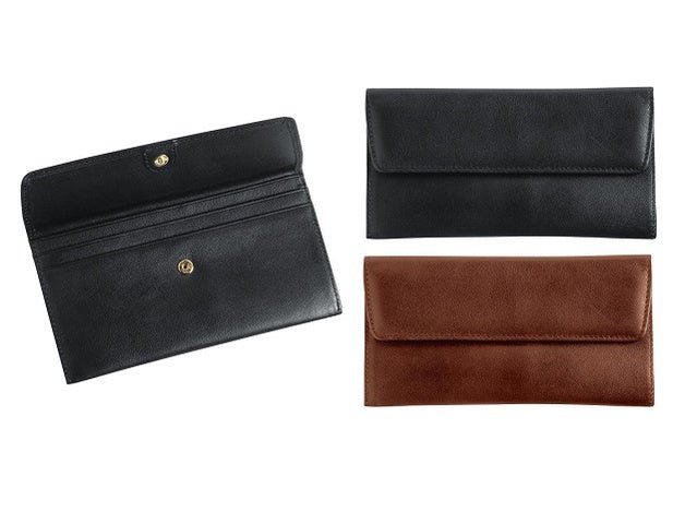 Adpel Italian Leather Ladies Basic Purse - KaryKase