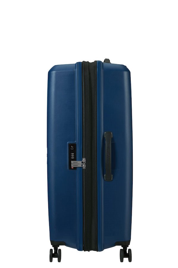 American Tourister Aerostep Expandable 77cm Large Spinner | Navy - KaryKase