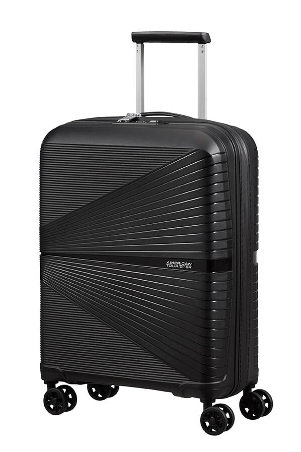American Tourister Airconic 55cm Cabin Spinner | Onyx Black - KaryKase