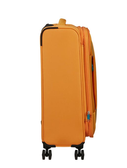 American Tourister Pulsonic 68cm Medium Spinner - Expandable | Sunset Yellow - KaryKase