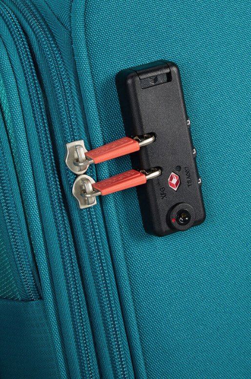 American Tourister Pulsonic 81cm Large Spinner - Expandable | Stone Teal - KaryKase