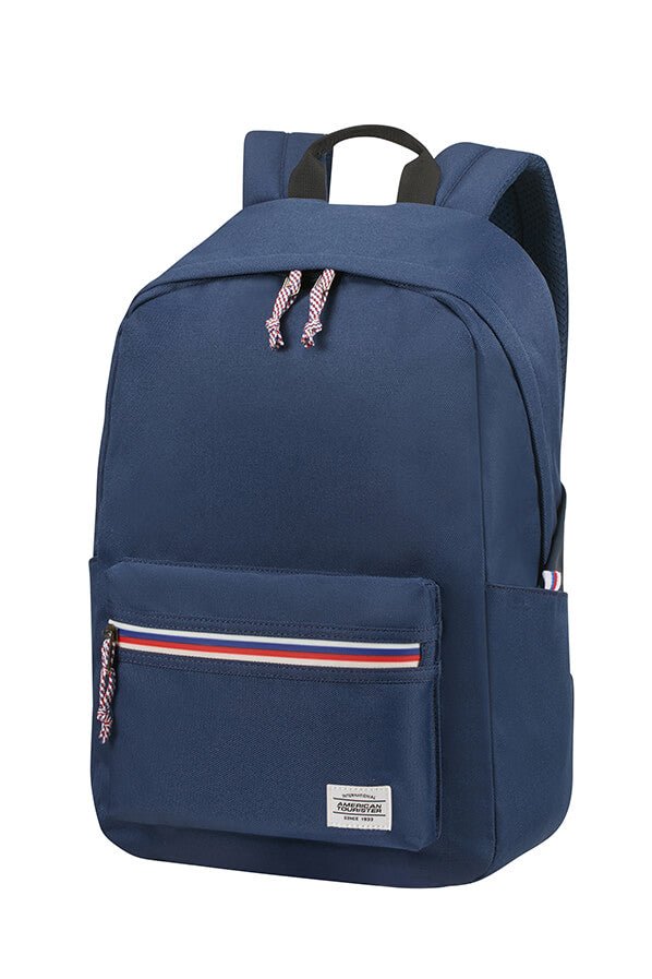 american tourister blue laptop backpack American Tourister