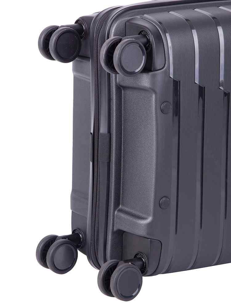 Cellini Microlite 53cm Carry - on Trolley | Black - KaryKase