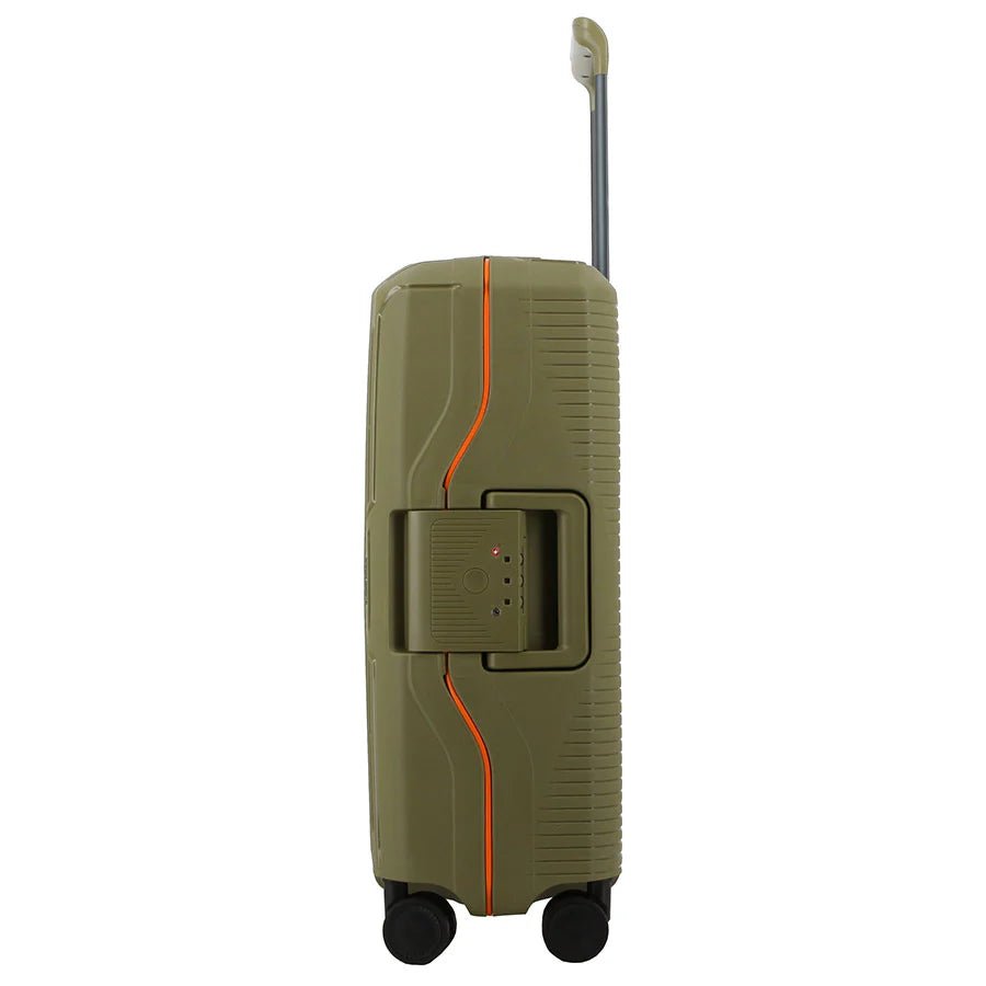 Pierre Cardin Cannes 55cm Cabin Clip Case Spinner | Green - KaryKase