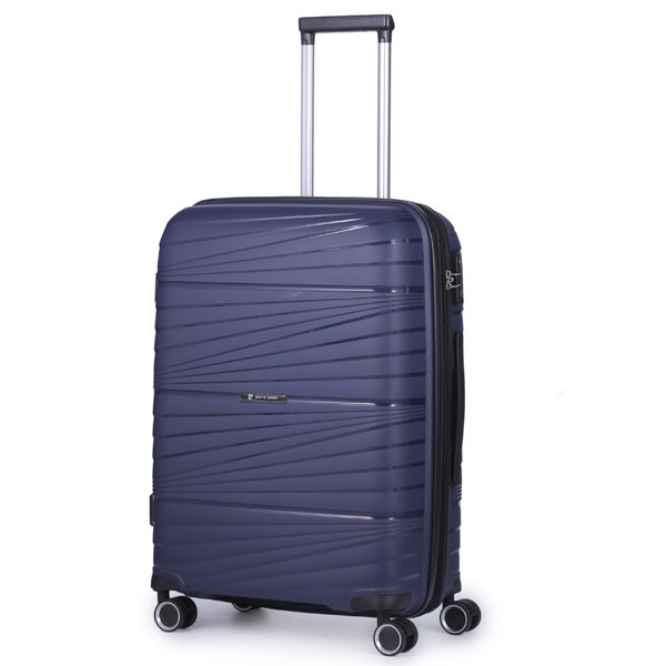 Pierre Cardin Montpellier 76cm Large Spinner | Navy - KaryKase