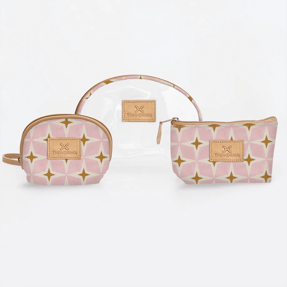 Thandana Kids Laminated Fabric Clear Big Mouth Set - KaryKase