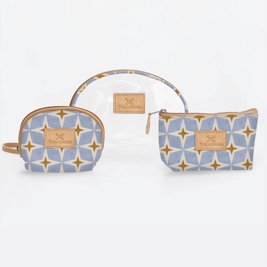 Thandana Kids Laminated Fabric Clear Big Mouth Set - KaryKase