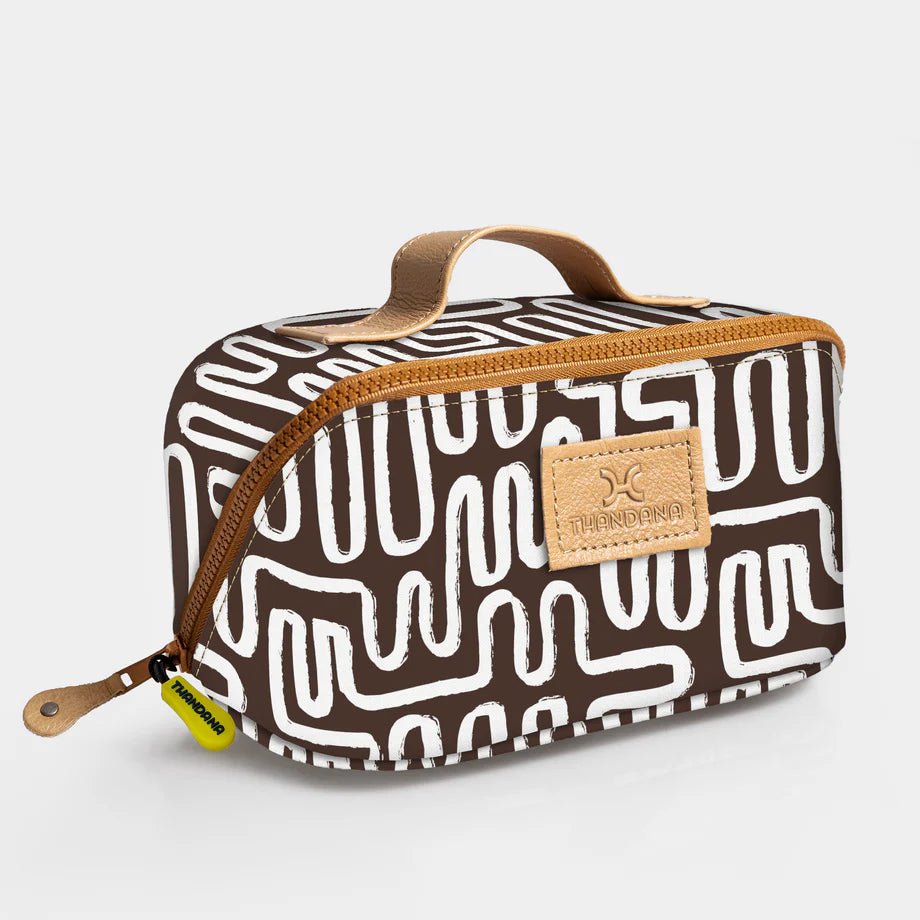 Thandana Kids Laminated Fabric Side Mouth Vanity Bag - KaryKase