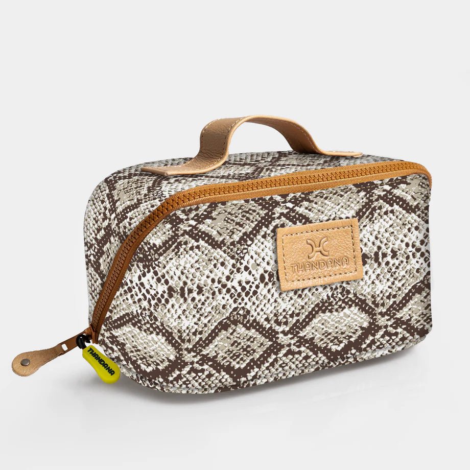 Thandana Kids Laminated Fabric Side Mouth Vanity Bag - KaryKase