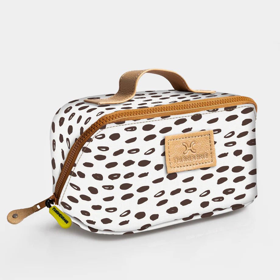 Thandana Kids Laminated Fabric Side Mouth Vanity Bag - KaryKase