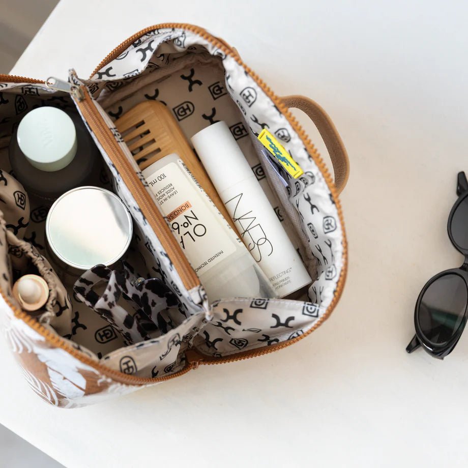 Thandana Kids Laminated Fabric Side Mouth Vanity Bag - KaryKase