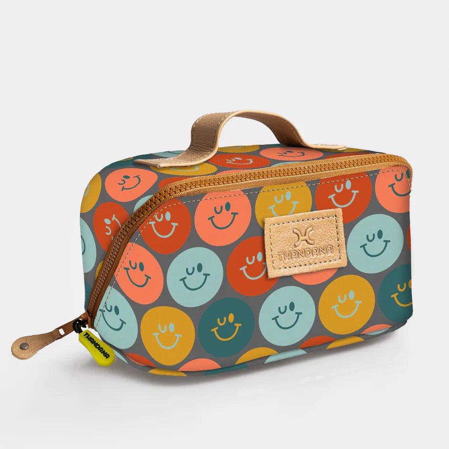 Thandana Kids Laminated Fabric Side Mouth Vanity Bag - KaryKase