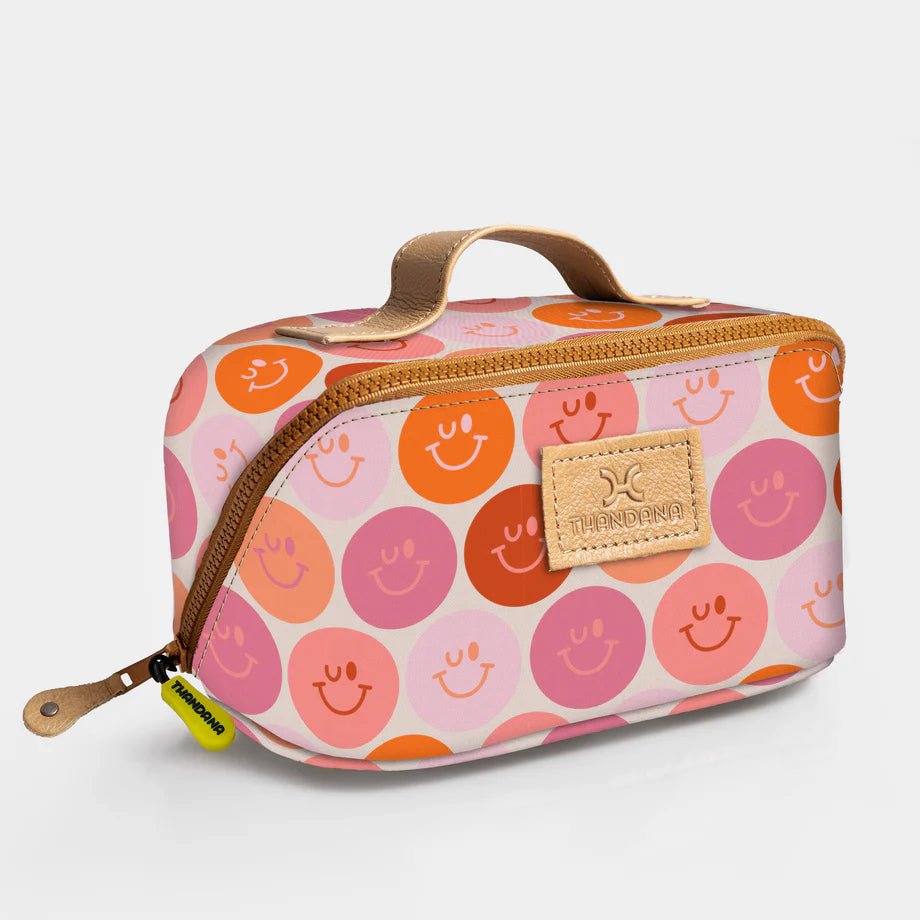 Thandana Kids Laminated Fabric Side Mouth Vanity Bag - KaryKase