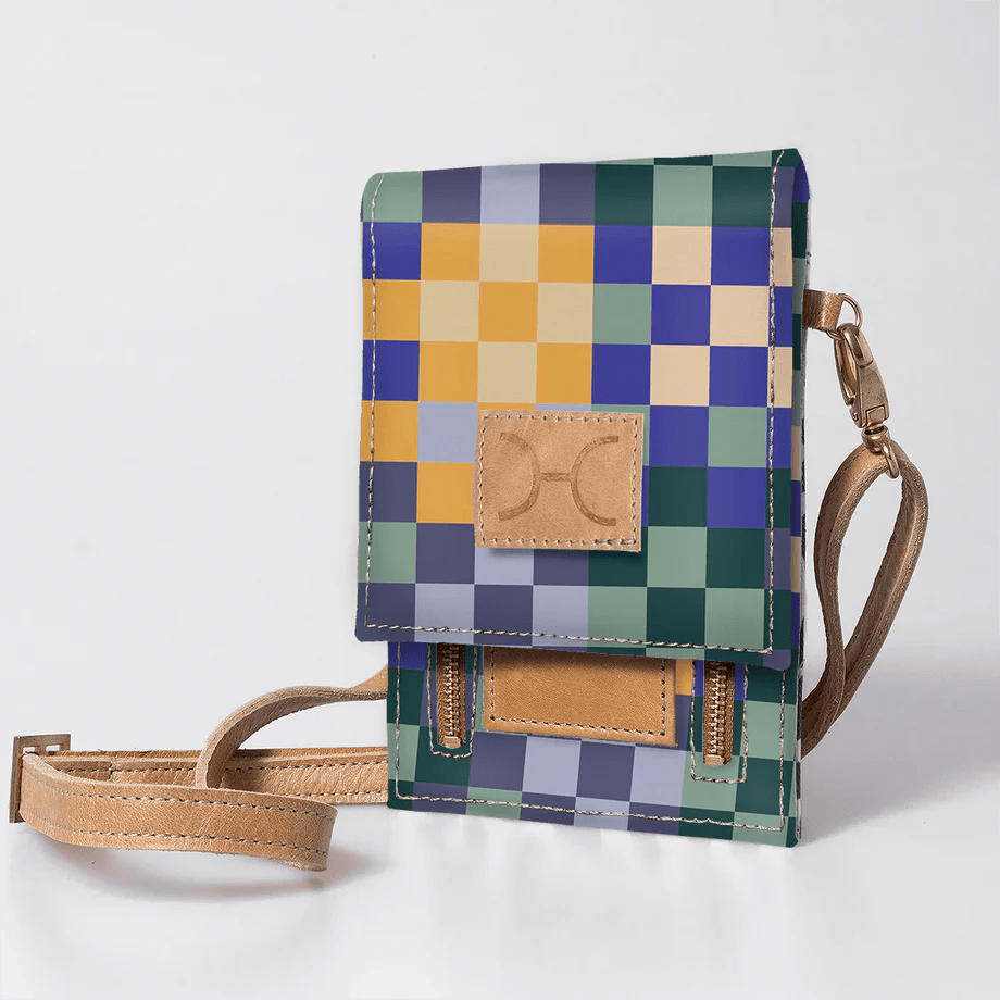 Thandana Kids Laminated Fabric Urban Cellphone Sling - KaryKase