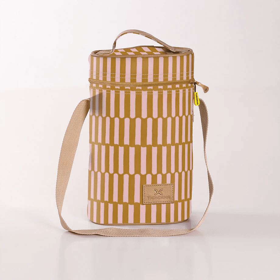Thandana Laminated Fabric Double Carry Wine Cooler - KaryKase