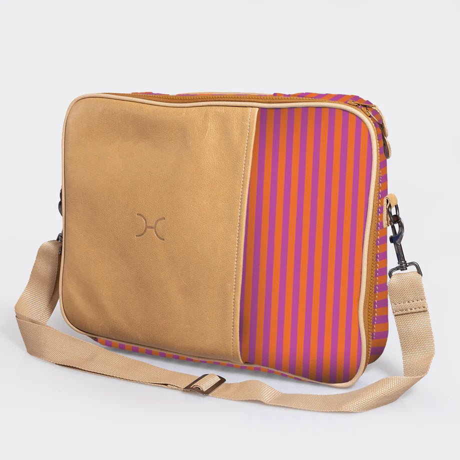Thandana Laminated Fabric Essential Laptop Bag 15" - KaryKase
