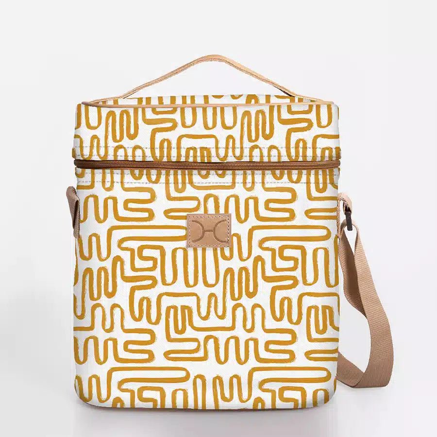 Thandana Laminated Fabric Jumbo Carry Wine Cooler - KaryKase