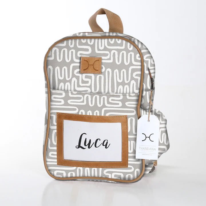 Thandana Laminated Fabric Kids Backpack - KaryKase