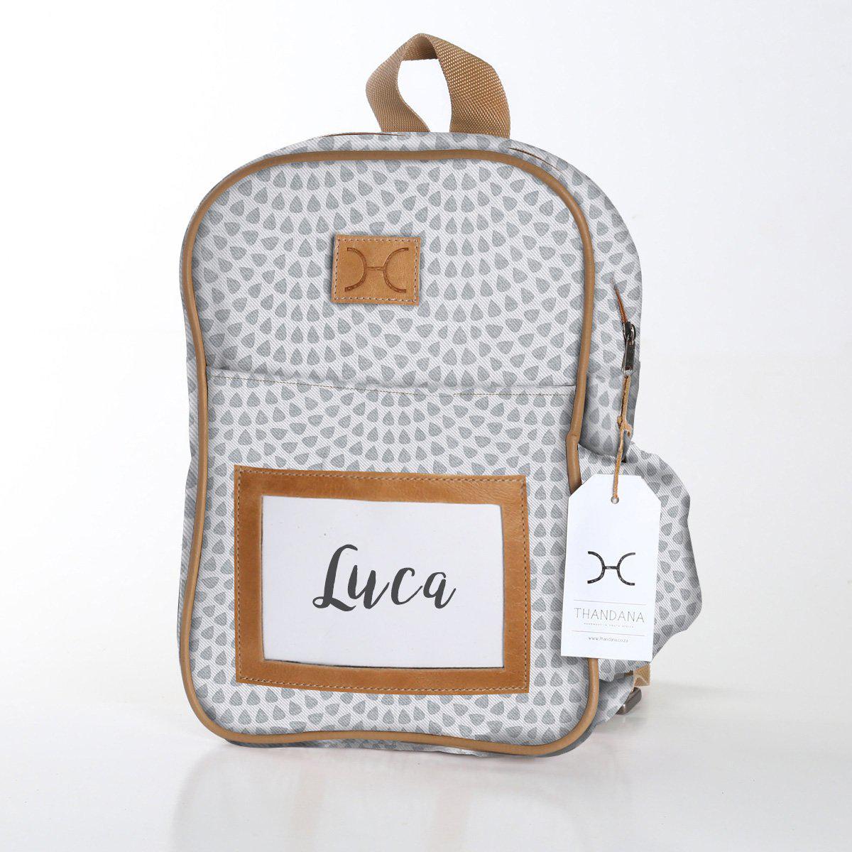 Thandana Laminated Fabric Kids Backpack - KaryKase