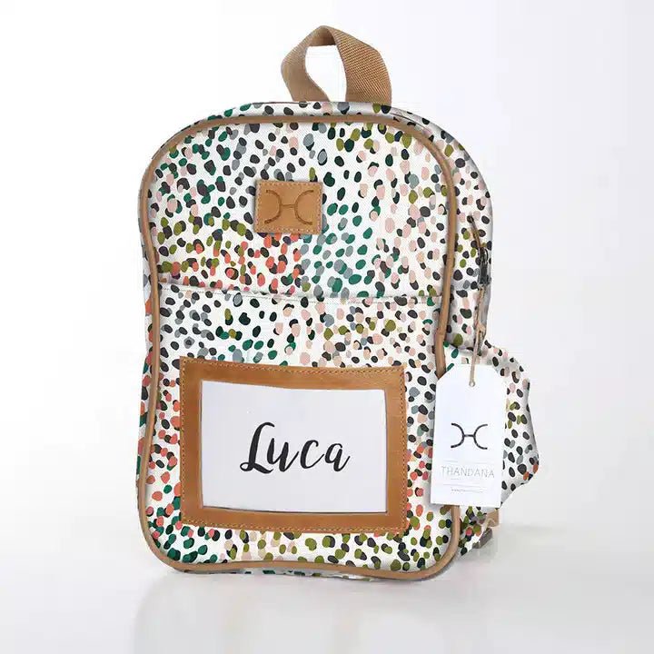 Thandana Laminated Fabric Kids Backpack - KaryKase