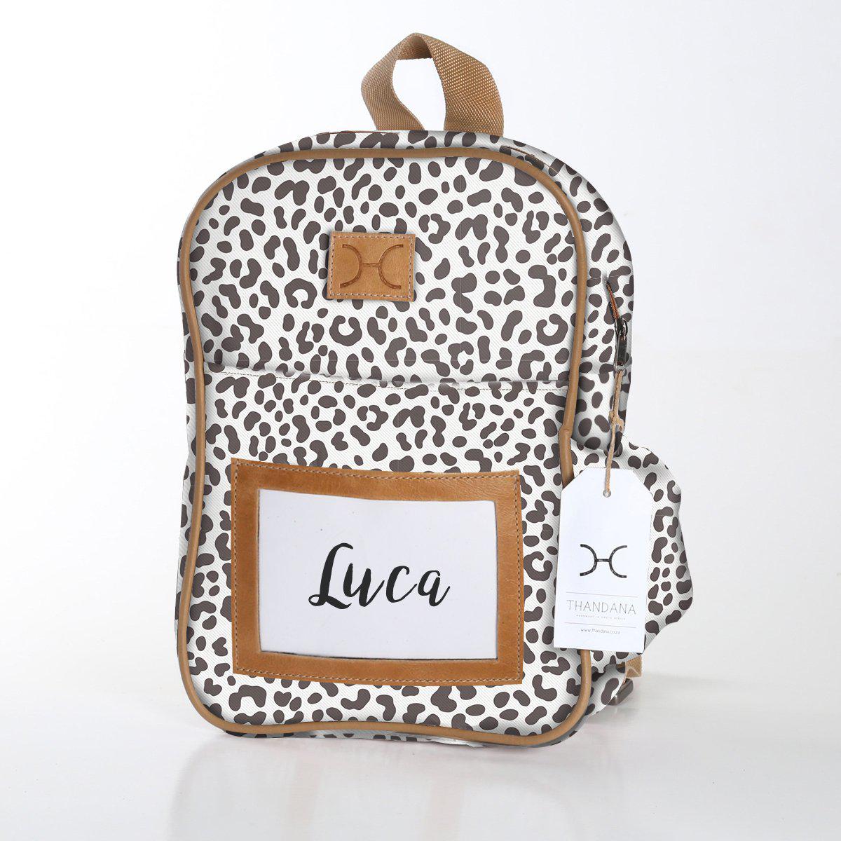 Thandana Laminated Fabric Kids Backpack - KaryKase