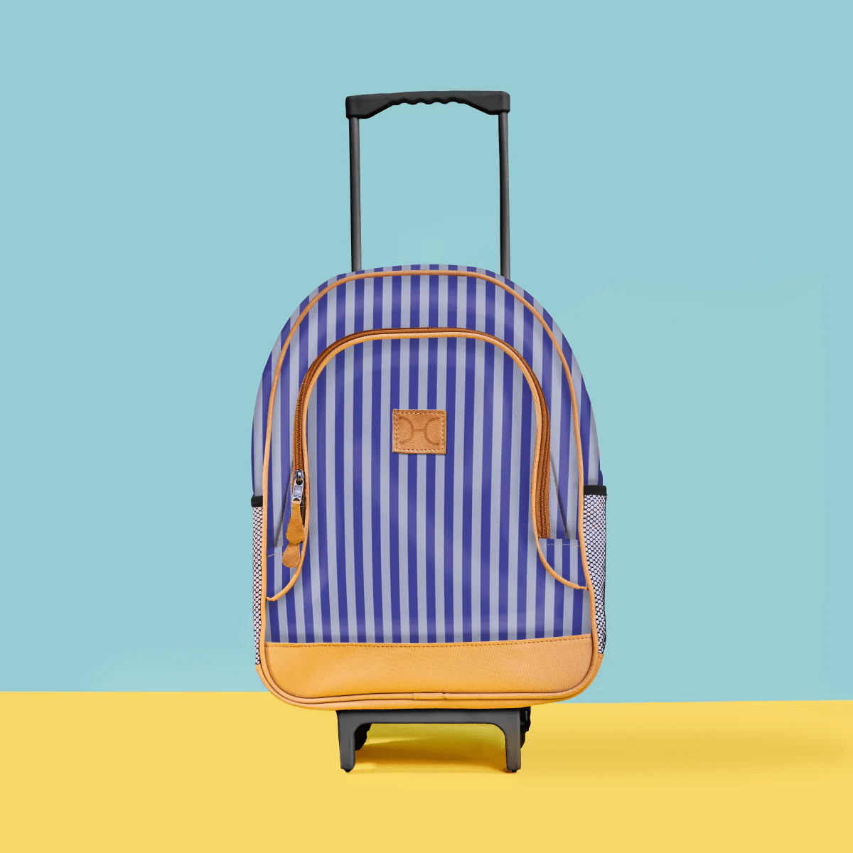 Thandana Laminated Fabric Kid's School Wheelie Backpack - KaryKase