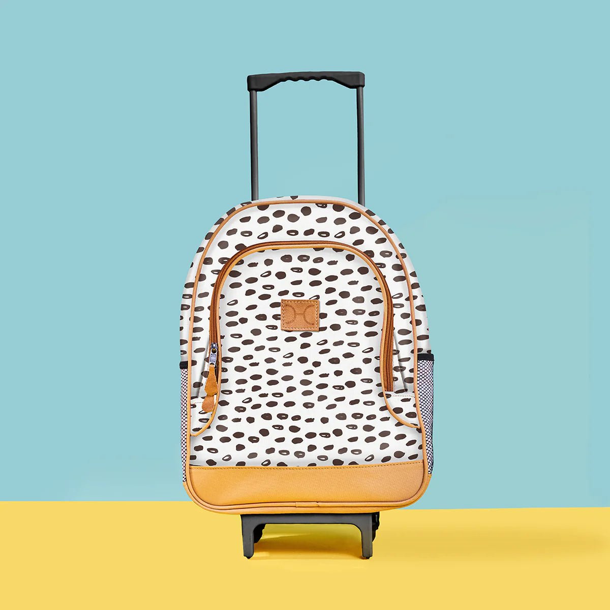 Thandana Laminated Fabric Kid's School Wheelie Backpack - KaryKase