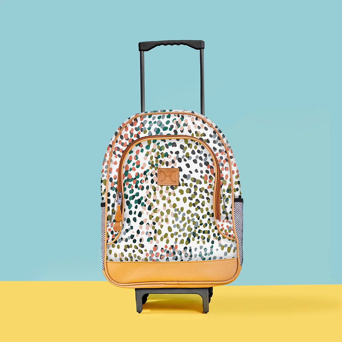 Thandana Laminated Fabric Kid's School Wheelie Backpack - KaryKase