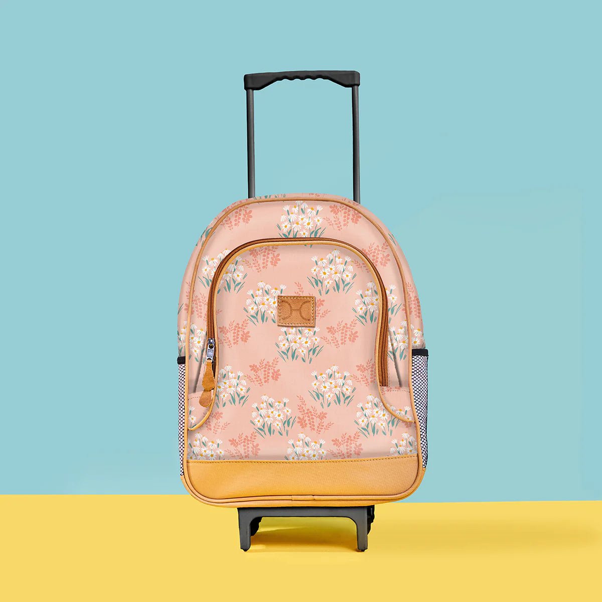 Thandana Laminated Fabric Kid's School Wheelie Backpack - KaryKase