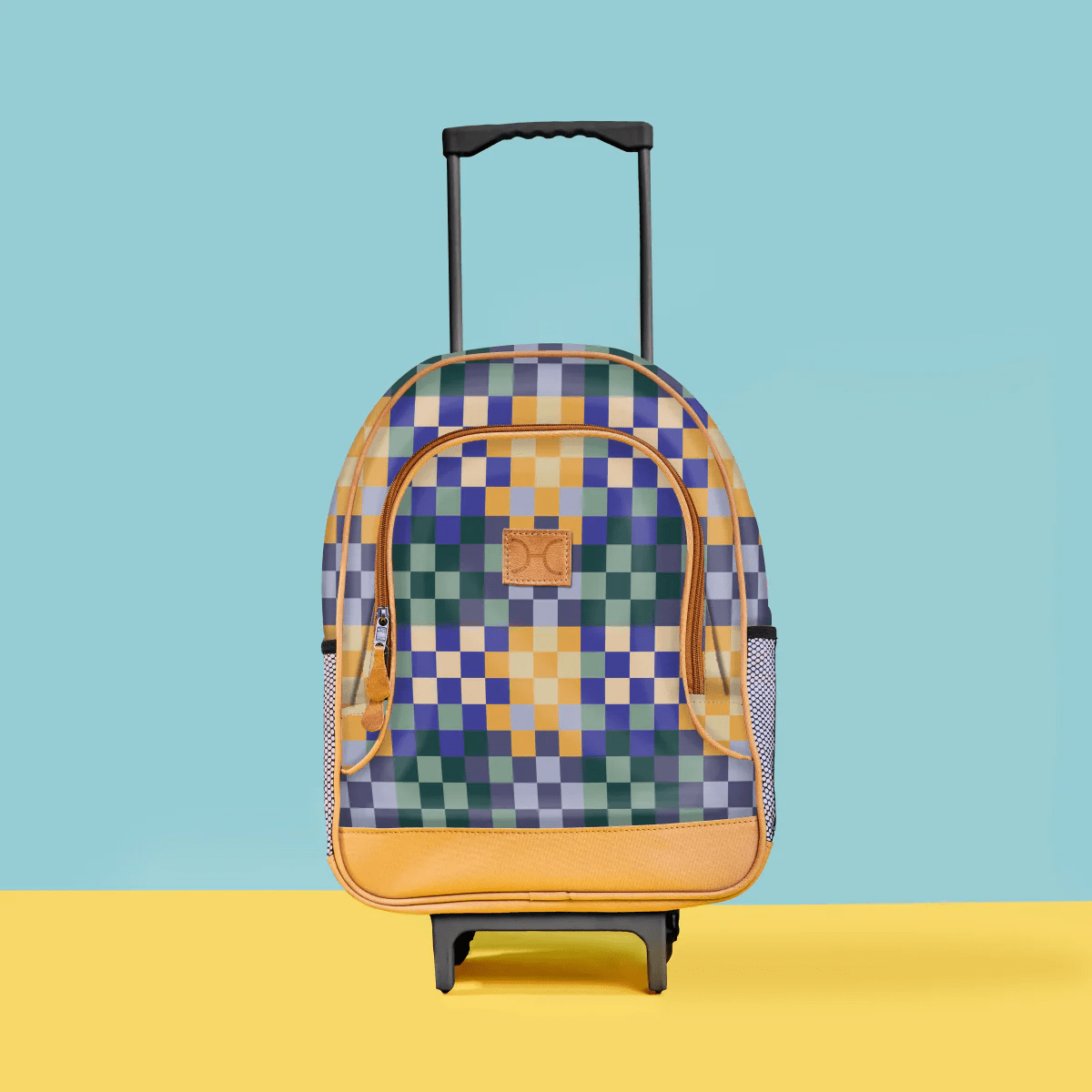 Thandana Laminated Fabric Kid's School Wheelie Backpack - KaryKase
