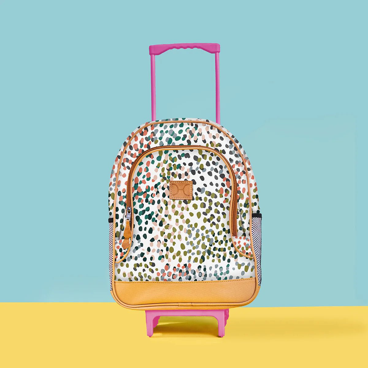 Thandana Laminated Fabric Kid's School Wheelie Backpack - KaryKase