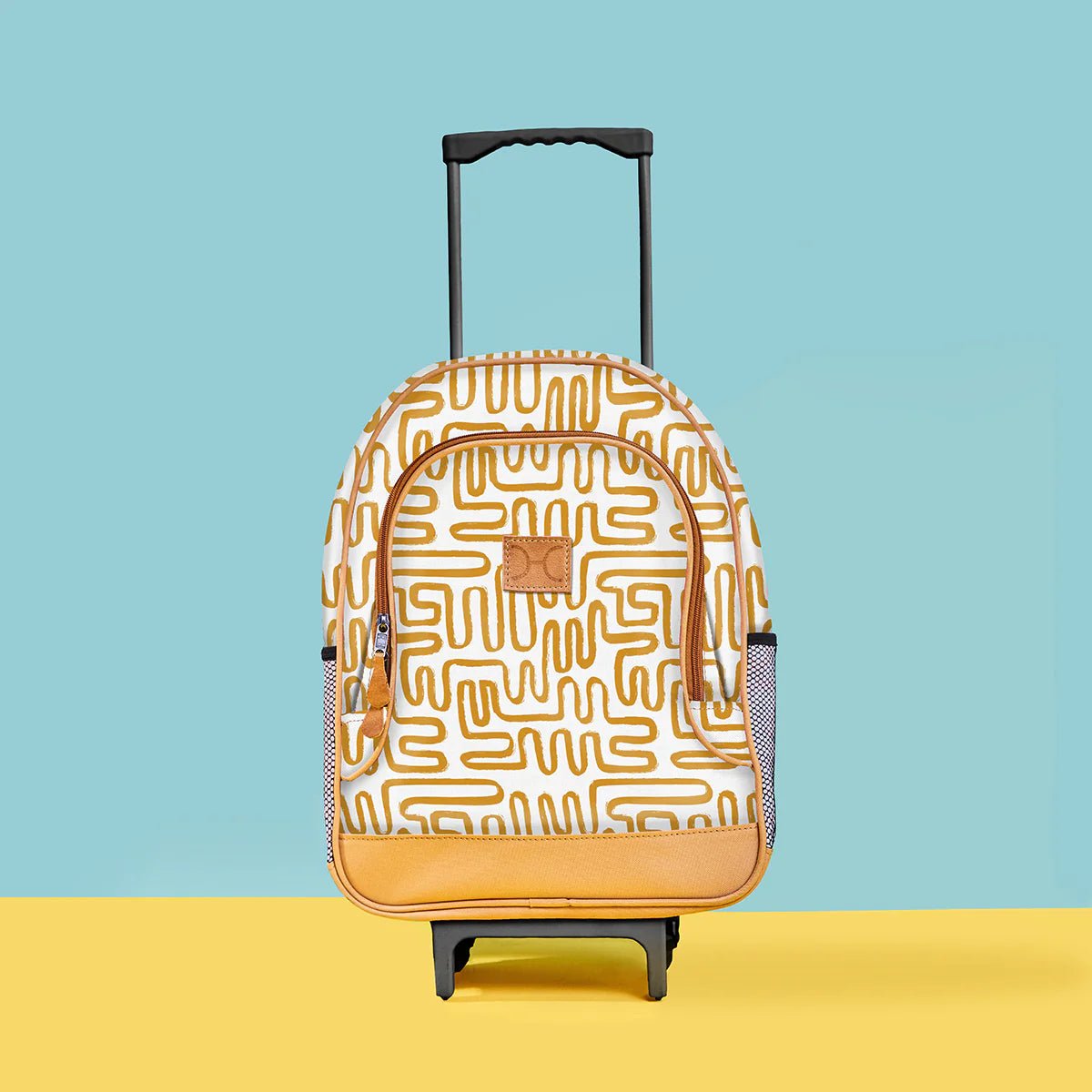 Thandana Laminated Fabric Kid's School Wheelie Backpack - KaryKase
