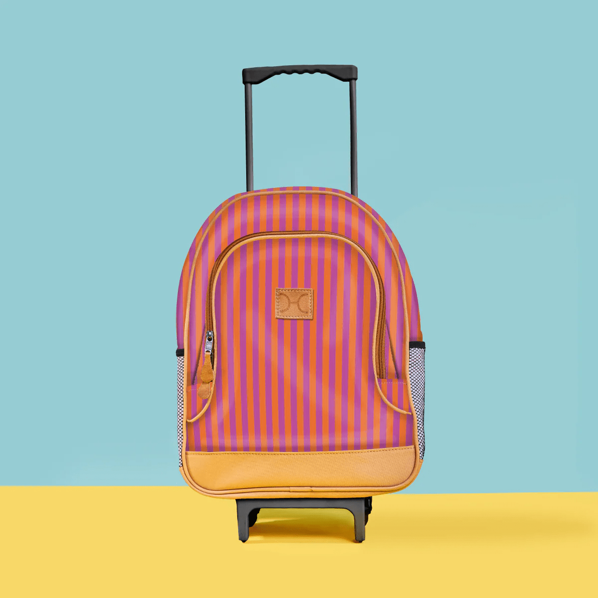 Thandana Laminated Fabric Kid's School Wheelie Backpack - KaryKase
