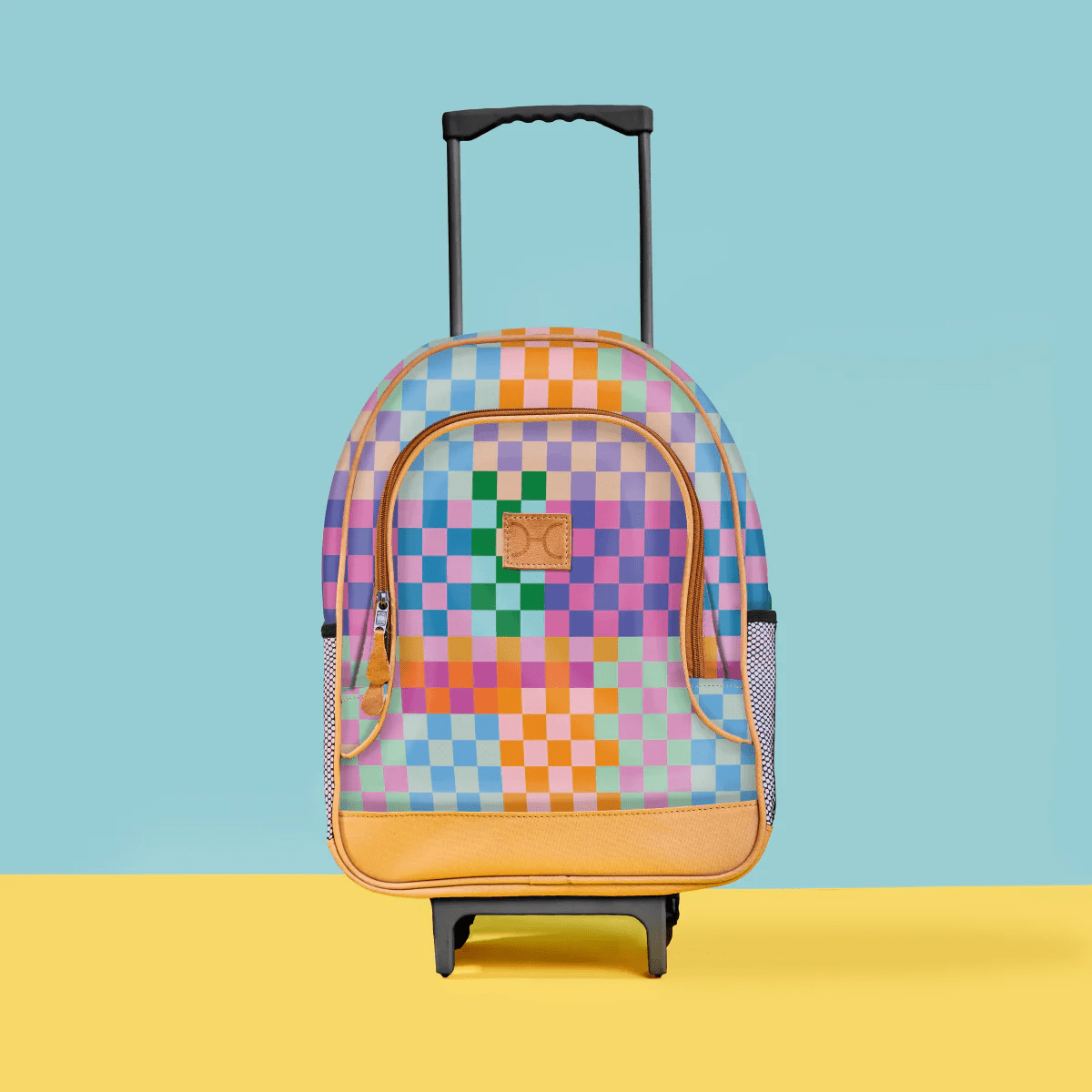 Thandana Laminated Fabric Kid's School Wheelie Backpack - KaryKase
