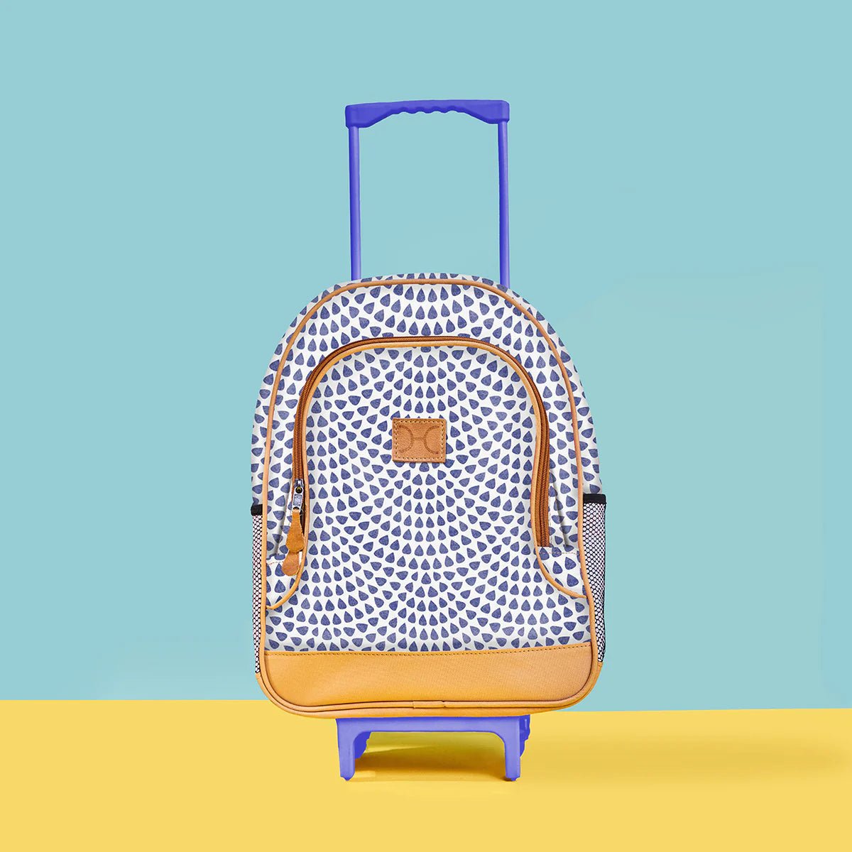 Thandana Laminated Fabric Kid's School Wheelie Backpack - KaryKase