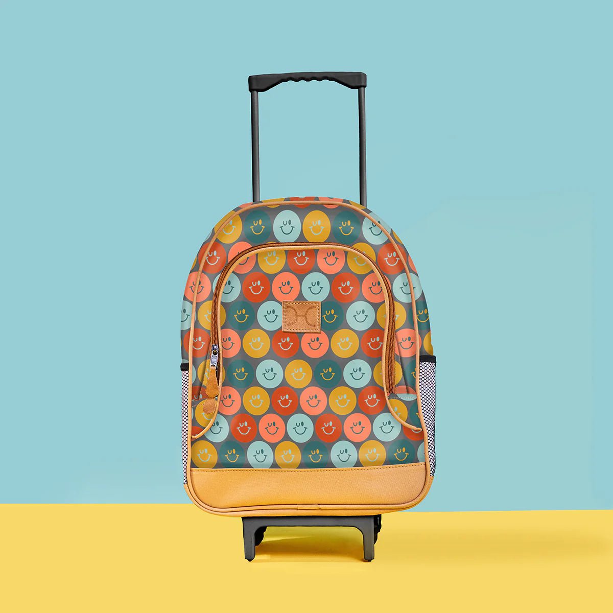 Thandana Laminated Fabric Kid's School Wheelie Backpack - KaryKase