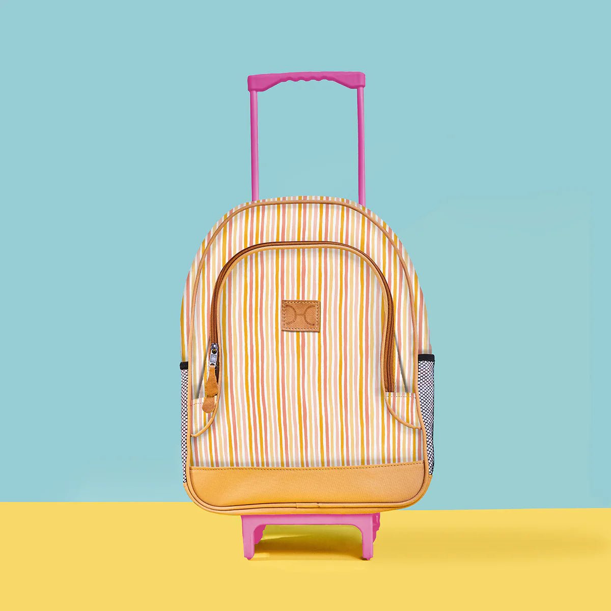 Thandana Laminated Fabric Kid's School Wheelie Backpack - KaryKase