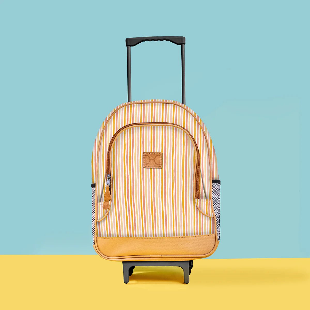 Thandana Laminated Fabric Kid's School Wheelie Backpack - KaryKase