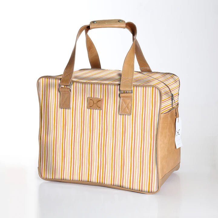 Thandana Laminated Fabric Large Weekender Bag - KaryKase