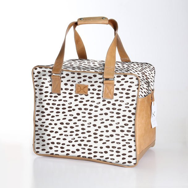 Thandana Laminated Fabric Large Weekender Bag - KaryKase