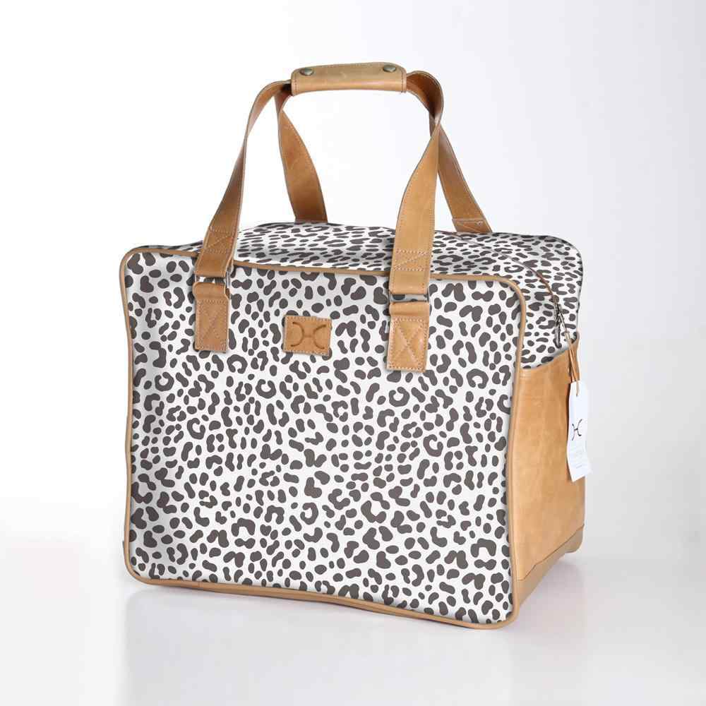 Thandana Laminated Fabric Large Weekender Bag - KaryKase