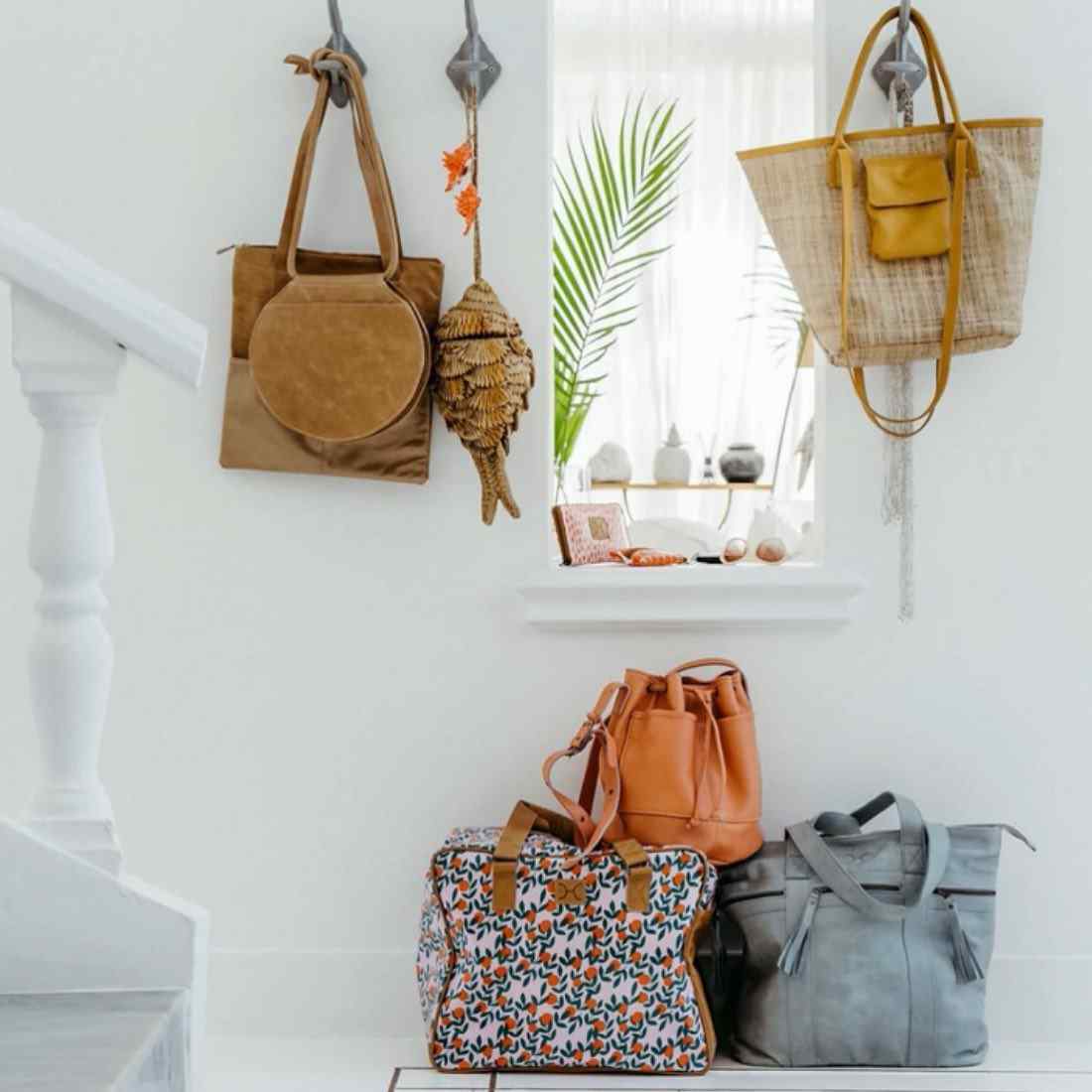 Thandana Laminated Fabric Large Weekender Bag - KaryKase