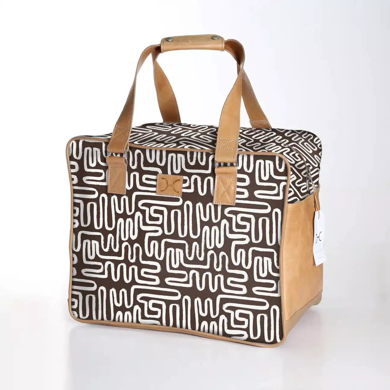 Thandana Laminated Fabric Large Weekender Bag - KaryKase
