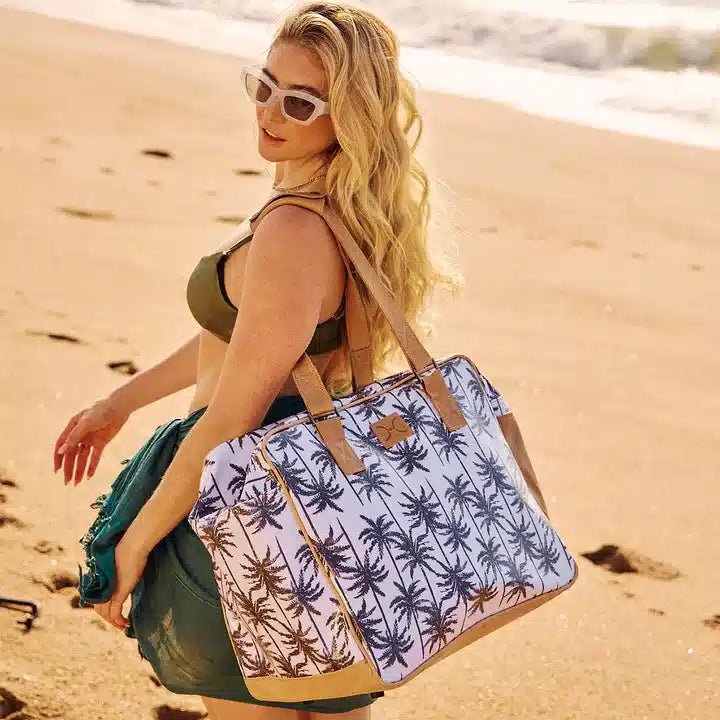 Thandana Laminated Fabric Large Weekender Bag - KaryKase
