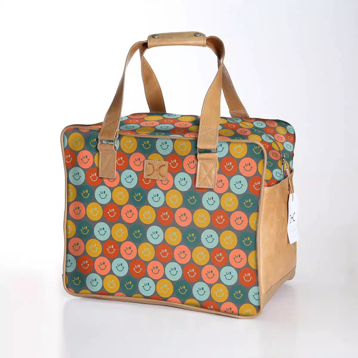 Thandana Laminated Fabric Large Weekender Bag - KaryKase